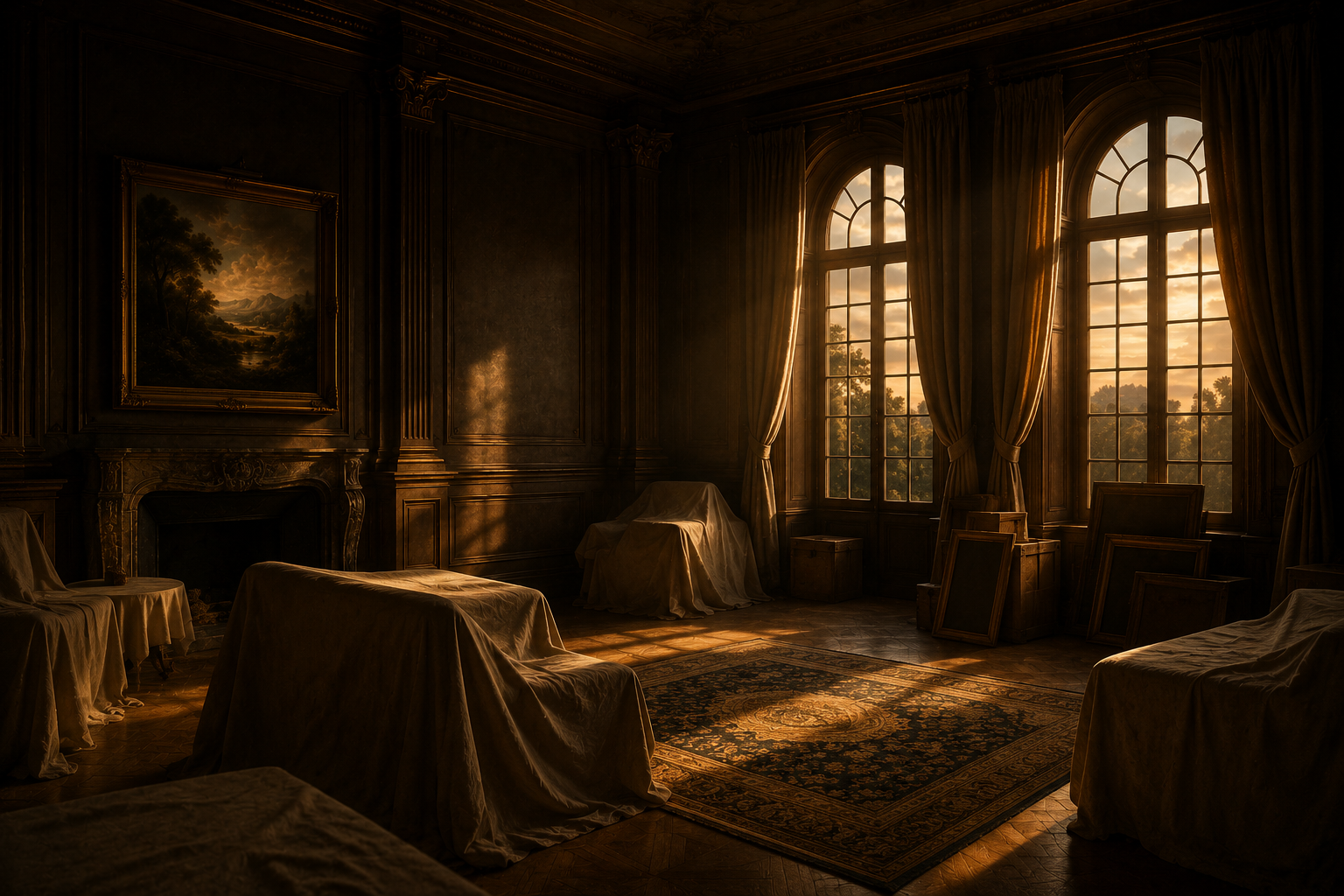 Estate asset reallocation represented through refined property and collection details